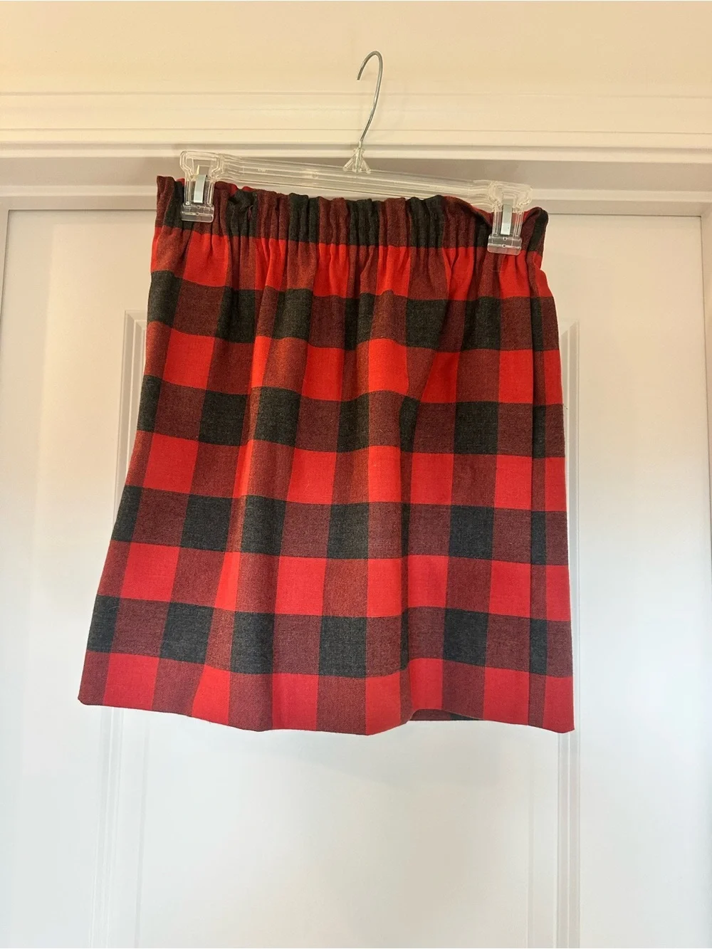 J. Crew Buffalo Plaid Mini Skirt
